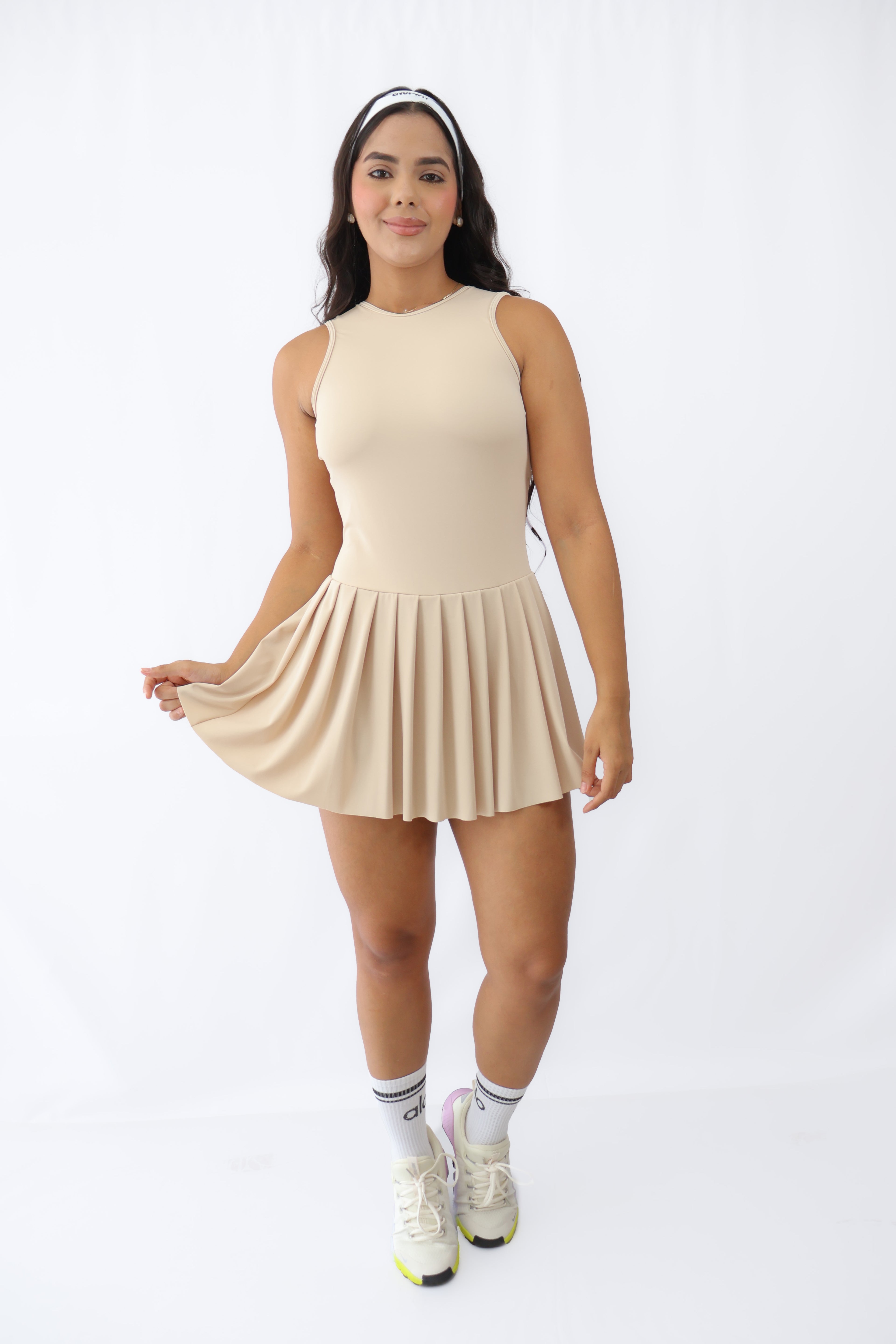 VESTIDO PARIS BEIGE