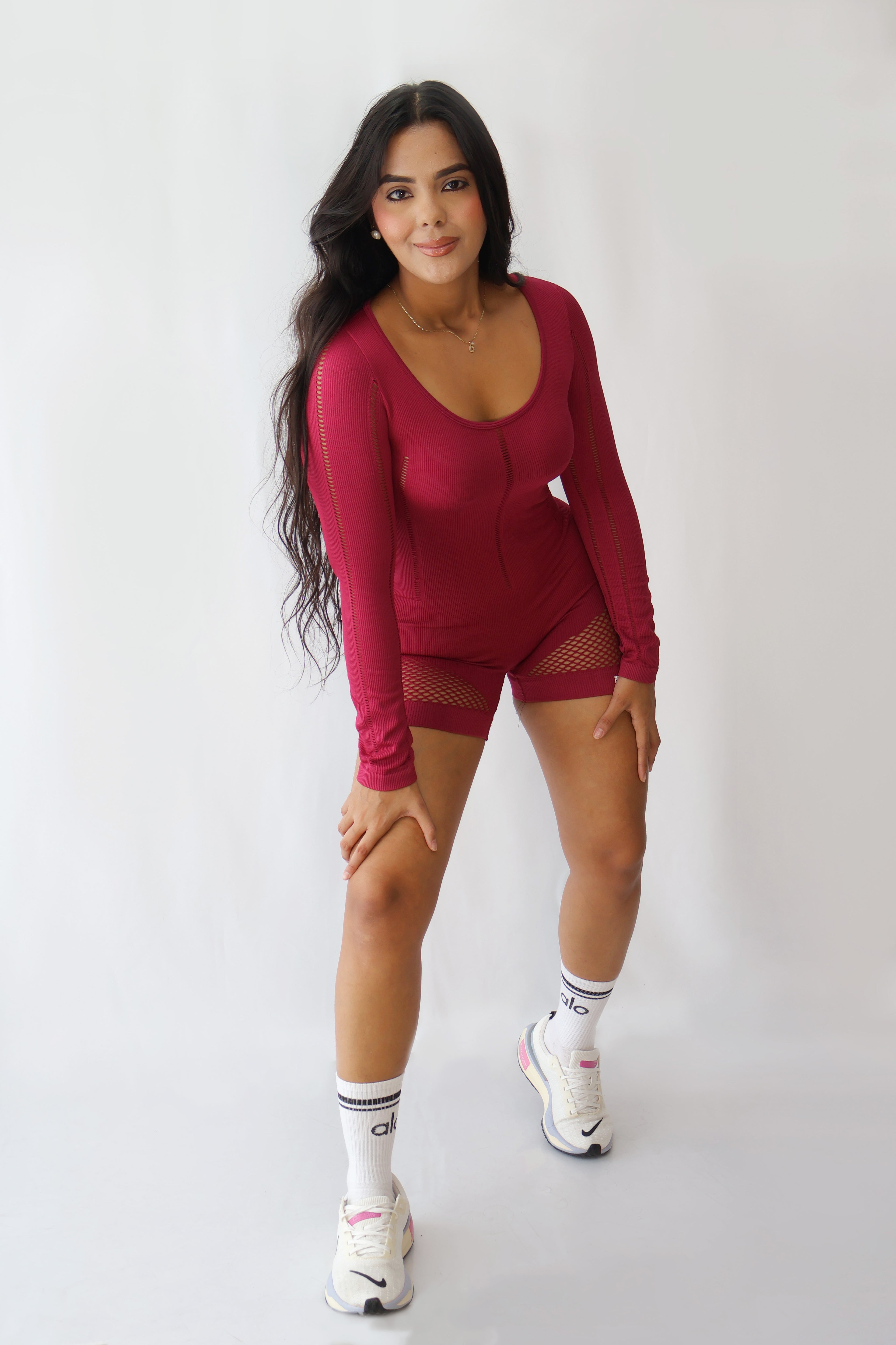 ANGELA ENTZ RIB CORTO ROSADO