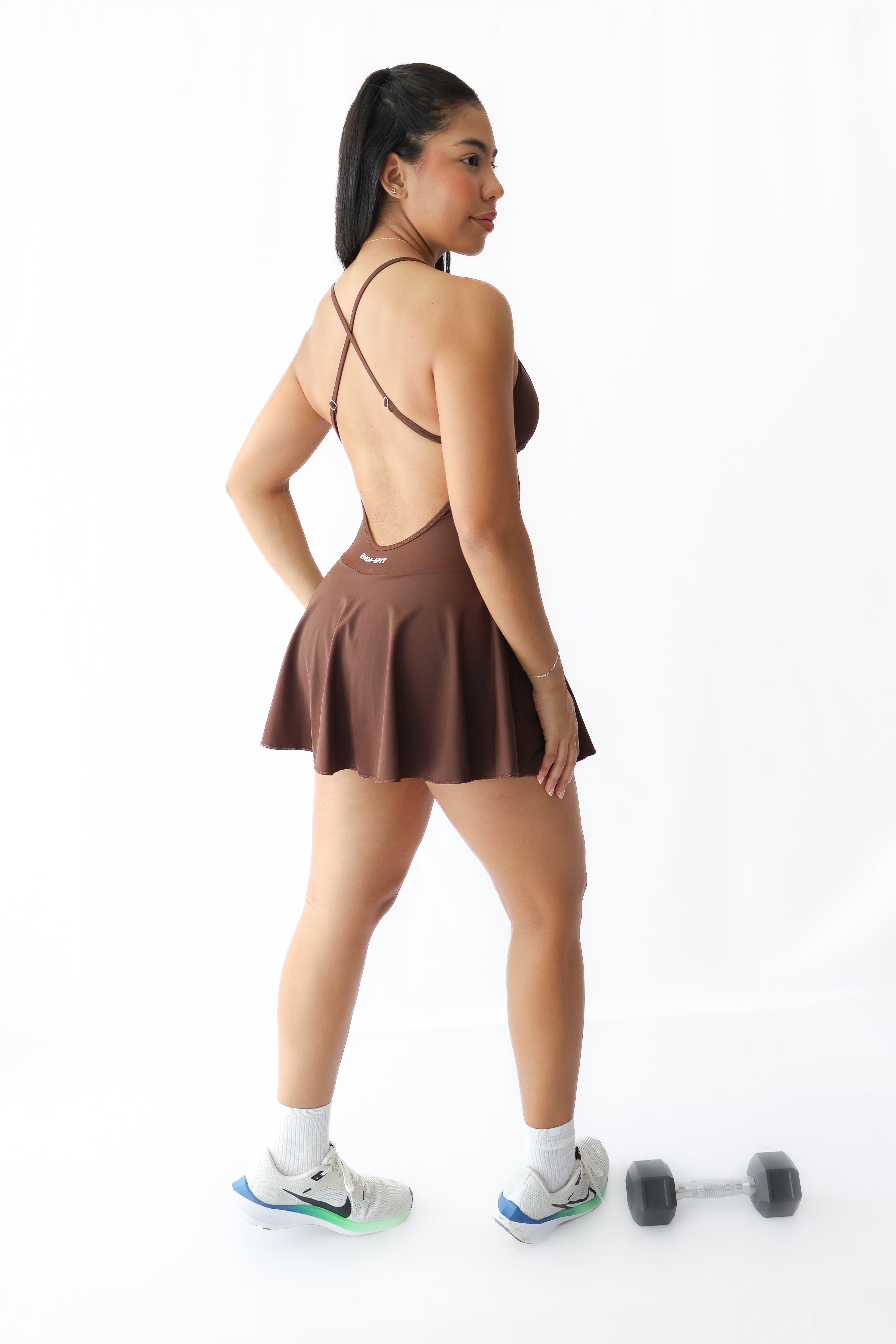 ALANA VESTIDO CHOCOLATE